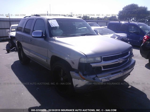 1GNEC13T41R163697 - 2001 CHEVROLET TAHOE C1500 GRAY photo 1