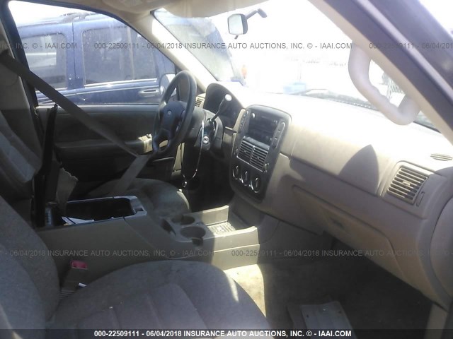 1FMZU62K95ZA38760 - 2005 FORD EXPLORER XLS/XLS SPORT GRAY photo 5