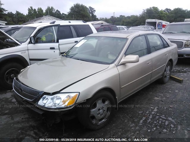 4T1BF28B53U308542 - 2003 TOYOTA AVALON XL/XLS TAN photo 2