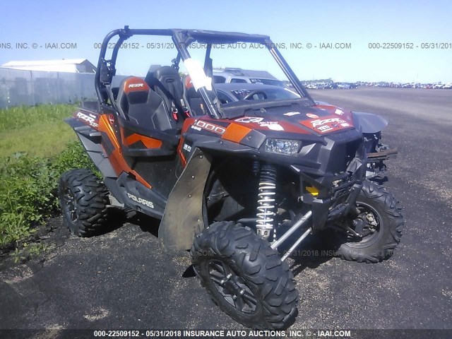 4XAST1EA7EB202425 - 2014 POLARIS RZR 1000 XP EPS ORANGE photo 1