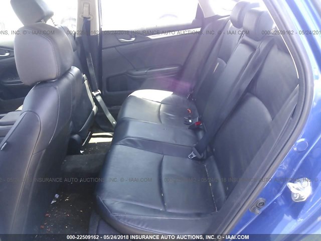 19XFC1F76GE020332 - 2016 HONDA CIVIC EXL BLUE photo 8