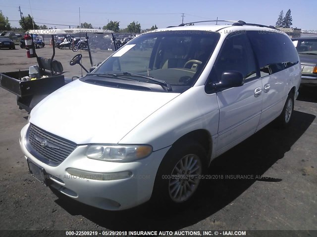 1C4GP54LXXB805126 - 1999 CHRYSLER TOWN & COUNTRY LX/LXI WHITE photo 2