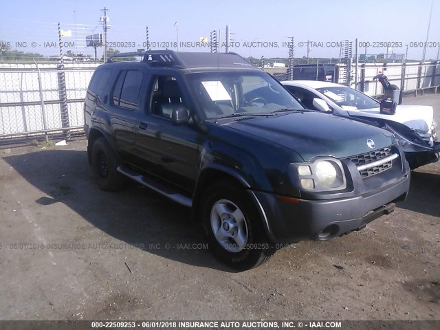 5N1ED28T32C601288 - 2002 NISSAN XTERRA XE/SE GREEN photo 1