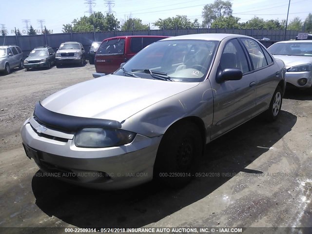 1G1JF52F247336109 - 2004 CHEVROLET CAVALIER LS TAN photo 2