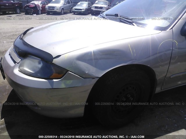 1G1JF52F247336109 - 2004 CHEVROLET CAVALIER LS TAN photo 6