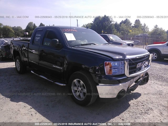 1GTEC19J67Z540392 - 2007 GMC NEW SIERRA C1500 BLUE photo 1