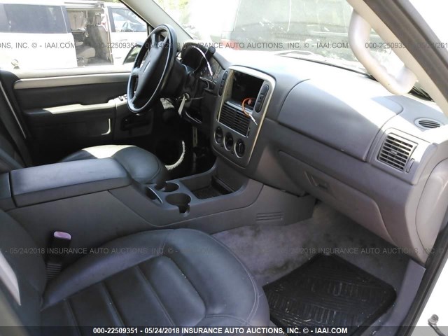 1FMZU73K13ZA19055 - 2003 FORD EXPLORER XLT/XLT SPORT/NBX 白色 照片 5