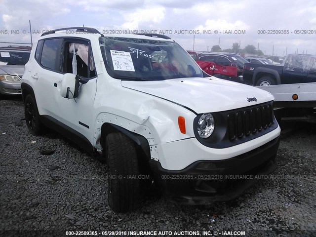 ZACCJABH9HPG61079 - 2017 JEEP RENEGADE LATITUDE WHITE photo 6