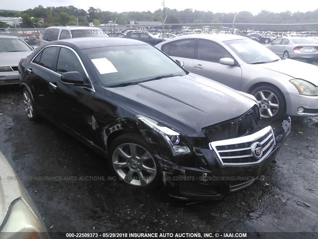 1G6AB5RX0D0153613 - 2013 CADILLAC ATS LUXURY BLACK photo 1