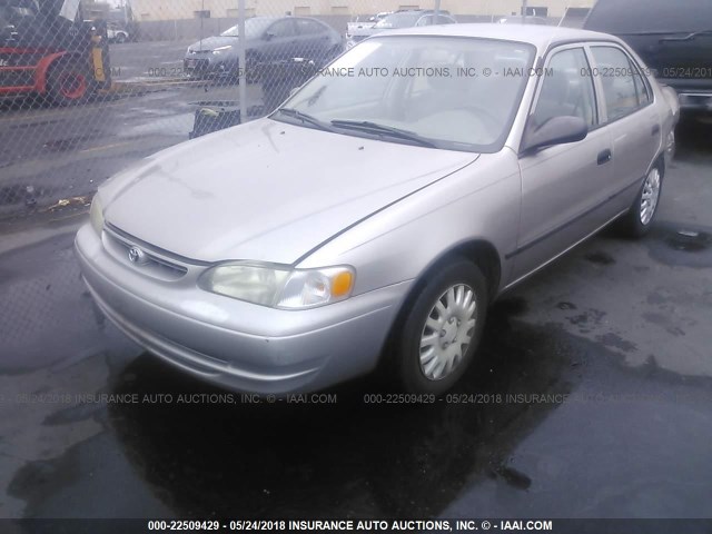 1NXBR12E1WZ017769 - 1998 TOYOTA COROLLA VE/CE/LE 香槟色 照片 2