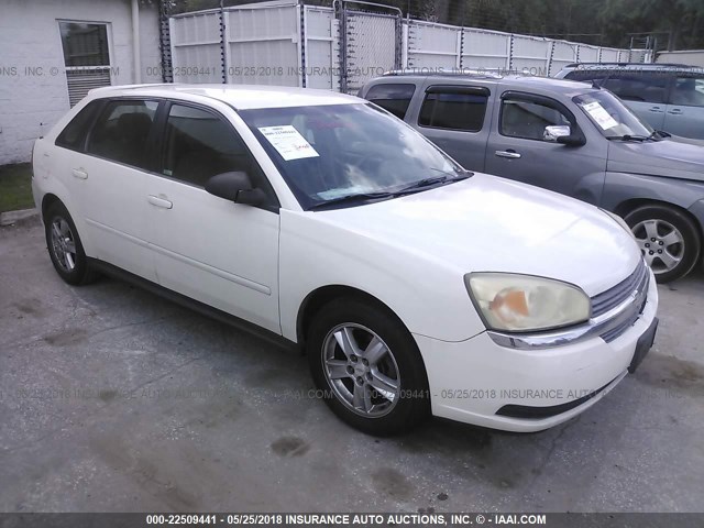 1G1ZT62895F293687 - 2005 CHEVROLET MALIBU MAXX LS WHITE photo 1