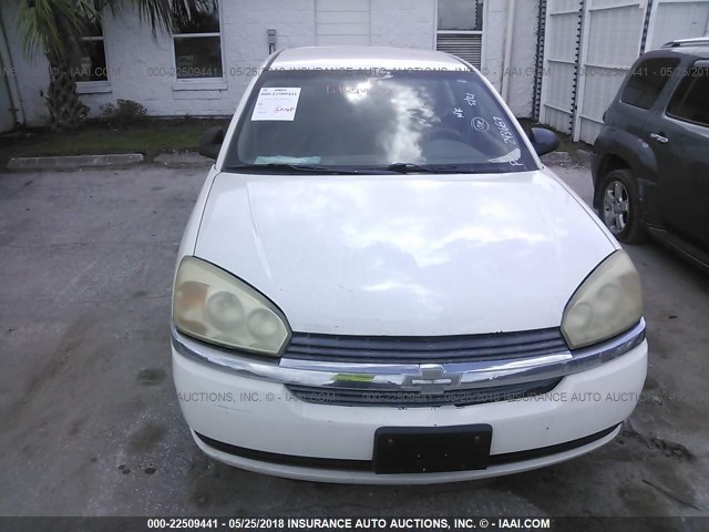 1G1ZT62895F293687 - 2005 CHEVROLET MALIBU MAXX LS WHITE photo 6
