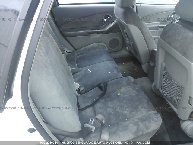 1G1ZT62895F293687 - 2005 CHEVROLET MALIBU MAXX LS WHITE photo 8