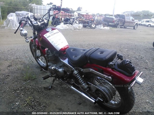 JH2MC1304GK117953 - 1986 HONDA CMX250 C RED photo 3