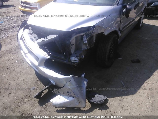 1GNDU23W88D101395 - 2008 CHEVROLET UPLANDER LS SILVER photo 6