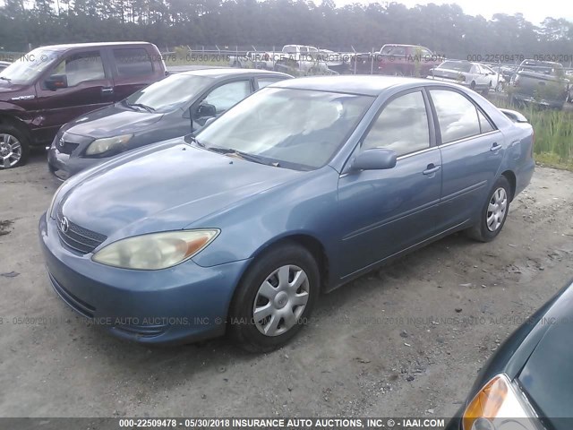 4T1BE32K53U783173 - 2003 TOYOTA CAMRY LE/XLE/SE ლურჯი ფოტო 2