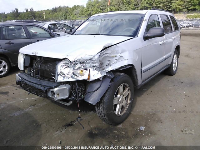 1J8GS48K57C544873 - 2007 JEEP GRAND CHEROKEE LAREDO/COLUMBIA/FREEDOM GRAY photo 2