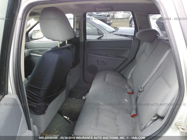 1J8GS48K57C544873 - 2007 JEEP GRAND CHEROKEE LAREDO/COLUMBIA/FREEDOM 灰色 照片 8