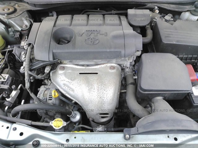 4T1BF3EK9BU688011 - 2011 TOYOTA CAMRY SE/LE/XLE 绿色 照片 10
