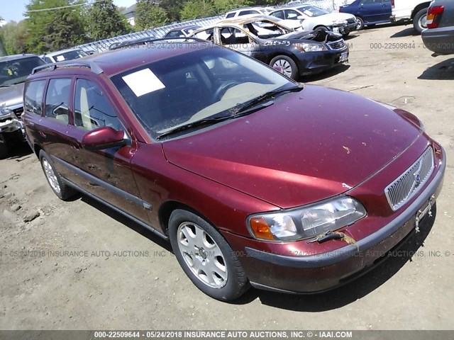 YV1SW53DX11001326 - 2001 VOLVO V70 T5 TURBO RED photo 1