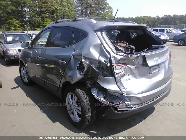 KM8JUCAC7CU419345 - 2012 HYUNDAI TUCSON GLS/LIMITED 灰色 照片 3