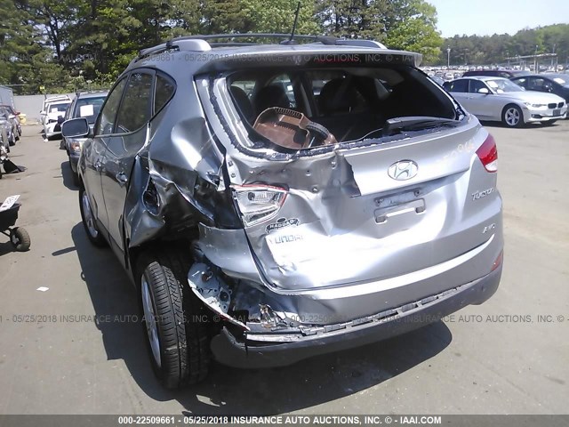 KM8JUCAC7CU419345 - 2012 HYUNDAI TUCSON GLS/LIMITED GRAY photo 6