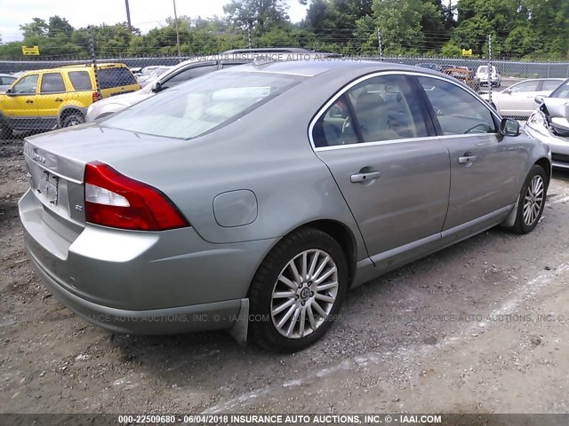 YV1AS982271040927 - 2007 VOLVO S80 3.2 BEIGE photo 4