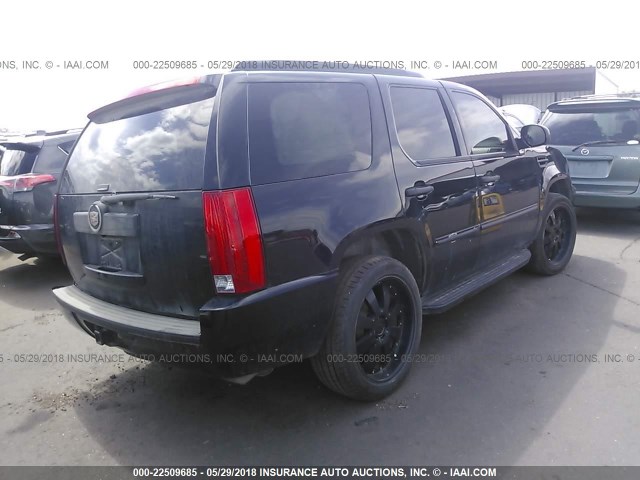 1GYFK23209R215040 - 2009 CADILLAC ESCALADE LUXURY შავი ფოტო 4