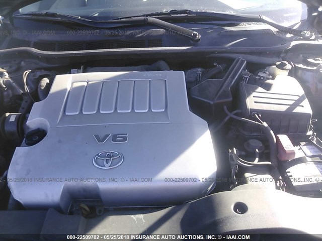 4T1BK46K19U588219 - 2009 TOYOTA CAMRY SE/LE/XLE 灰色 照片 10