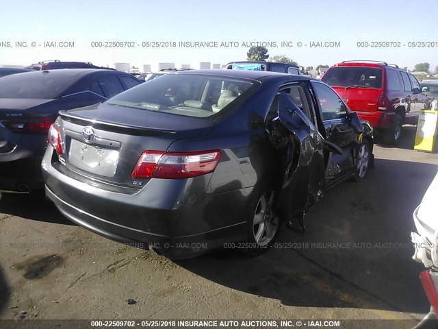 4T1BK46K19U588219 - 2009 TOYOTA CAMRY SE/LE/XLE 灰色 照片 4