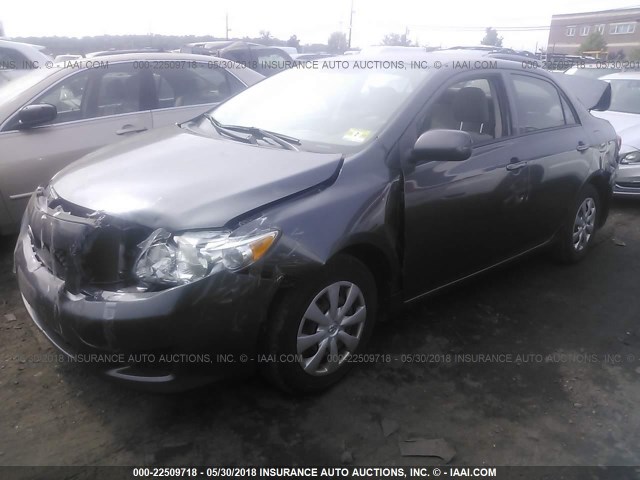 JTDBL40E29J035889 - 2009 TOYOTA COROLLA LE/XLE GRAY photo 2