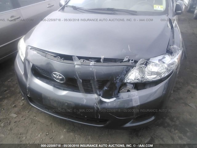 JTDBL40E29J035889 - 2009 TOYOTA COROLLA LE/XLE GRAY photo 6