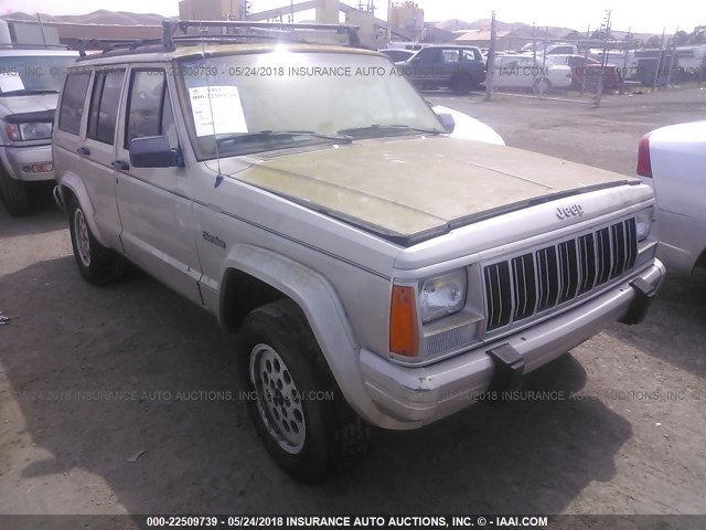 1J4FJ78S4TL142483 - 1996 JEEP CHEROKEE COUNTRY GOLD photo 1