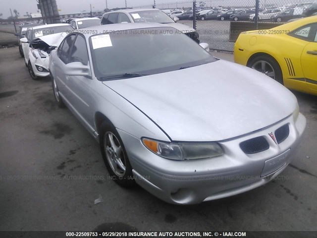 1G2WP52K12F177730 - 2002 PONTIAC GRAND PRIX GT GRAY photo 1