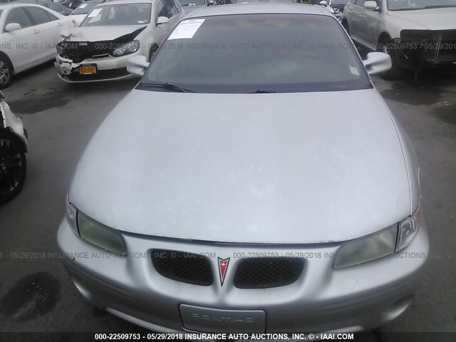 1G2WP52K12F177730 - 2002 PONTIAC GRAND PRIX GT GRAY photo 6