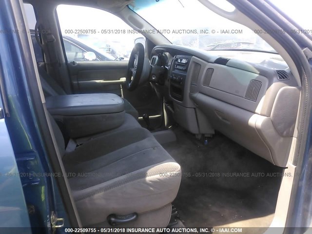 3D7KU28D23G829867 - 2003 DODGE RAM 2500 ST/SLT 蓝色 照片 5