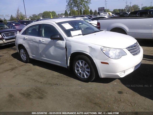 1C3LC46K57N640162 - 2007 CHRYSLER SEBRING WHITE photo 1