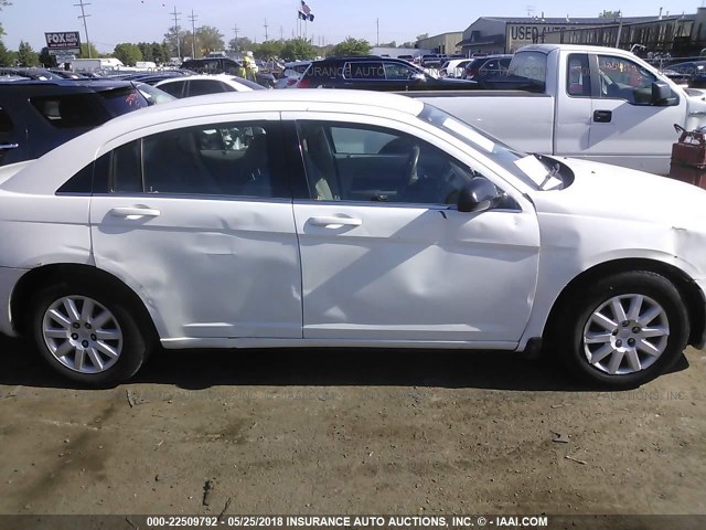 1C3LC46K57N640162 - 2007 CHRYSLER SEBRING WHITE photo 6