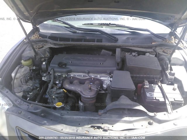 4T4BE46K09R086203 - 2009 TOYOTA CAMRY SE/LE/XLE 灰色 照片 10