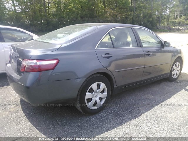 4T4BE46K09R086203 - 2009 TOYOTA CAMRY SE/LE/XLE 灰色 照片 4