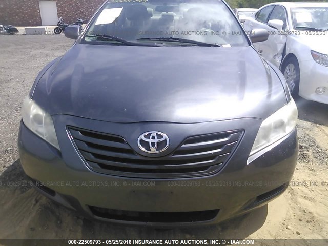 4T4BE46K09R086203 - 2009 TOYOTA CAMRY SE/LE/XLE 灰色 照片 6