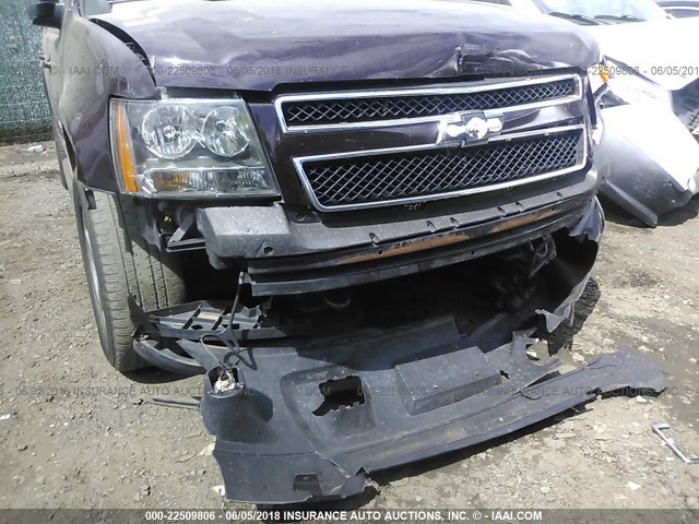 1GNFK26369R199735 - 2009 CHEVROLET SUBURBAN K1500 LT MAROON photo 6