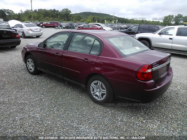 1G1ZS58F77F176454 - 2007 CHEVROLET MALIBU LS 栗色 照片 3