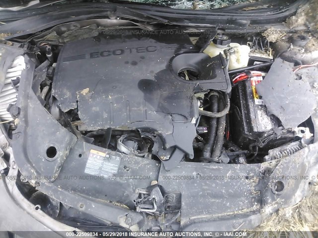 1G1ZC5E02CF332603 - 2012 CHEVROLET MALIBU 1LT 棕色 照片 10