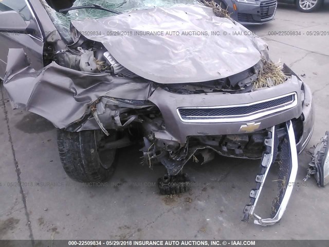 1G1ZC5E02CF332603 - 2012 CHEVROLET MALIBU 1LT 棕色 照片 6