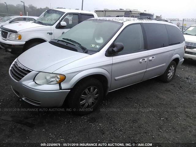 2A8GP54LX7R304683 - 2007 CHRYSLER TOWN & COUNTRY TOURING SILVER photo 2