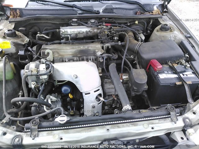 4T1BG22K11U101679 - 2001 TOYOTA CAMRY CE/LE/XLE 银色 照片 10