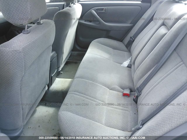 4T1BG22K11U101679 - 2001 TOYOTA CAMRY CE/LE/XLE 银色 照片 8