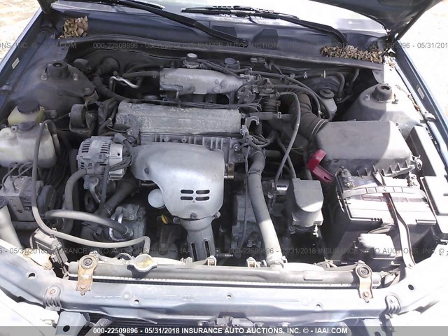 4T1BG22K1YU981163 - 2000 TOYOTA CAMRY CE/LE/XLE 青色 照片 10