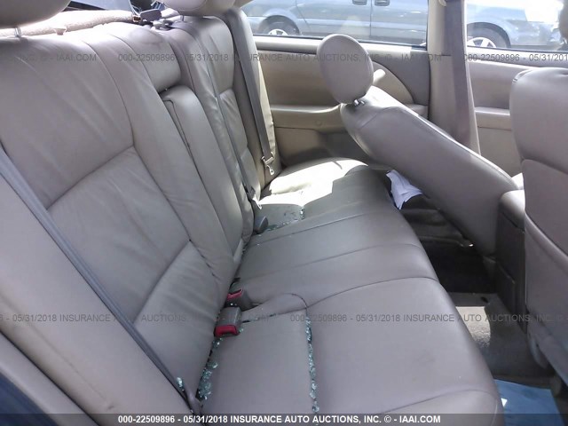 4T1BG22K1YU981163 - 2000 TOYOTA CAMRY CE/LE/XLE 青色 照片 8